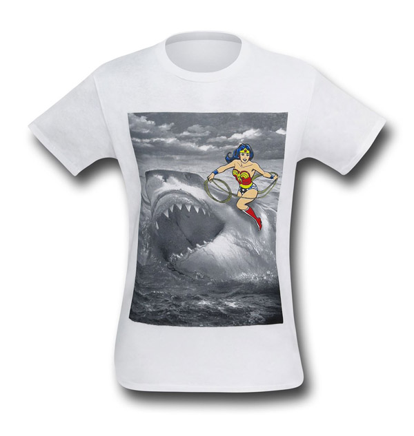 Wonder Woman Shark T-Shirt