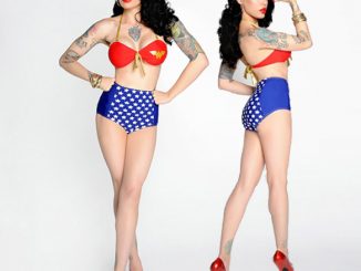 Wonder Woman Two-Piece Bikini Set