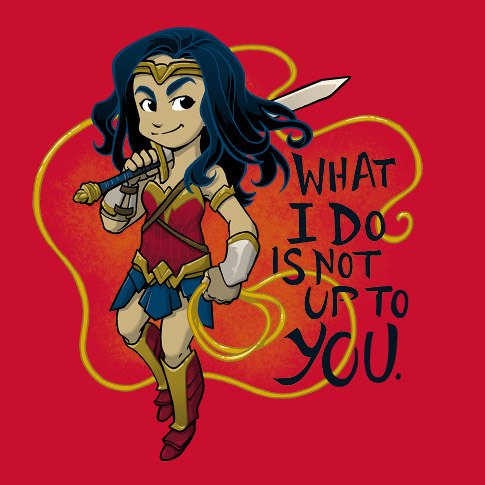 Wonder Woman Wonder Quote Shirt