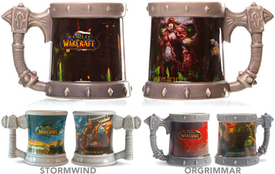 World of Warcraft Cities in Azeroth Mugs