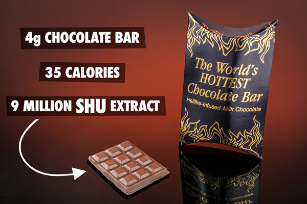 World's Hottest Chocolate Bar