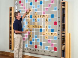 World's Largest Scrabble Game