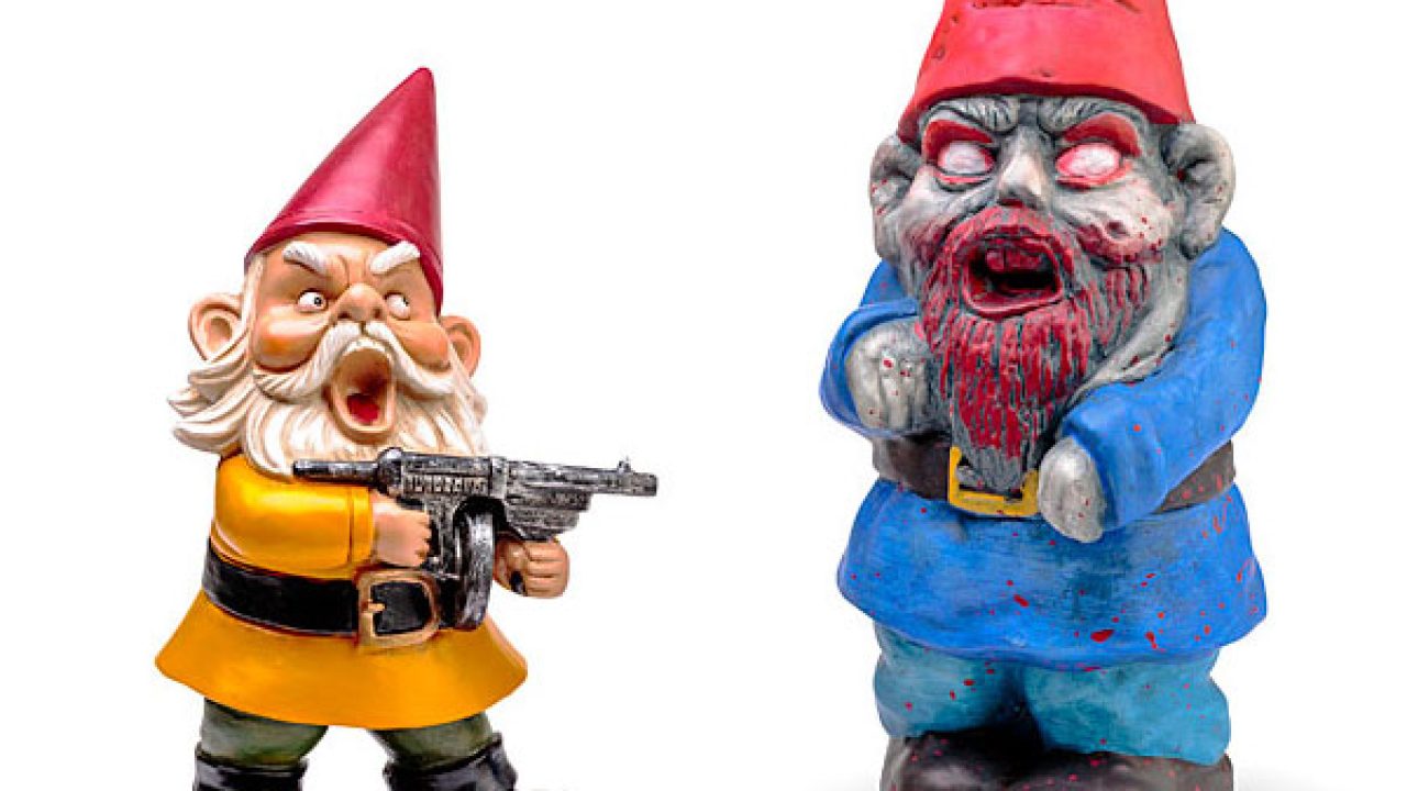 Zombie Apocalypse Garden Gnomes