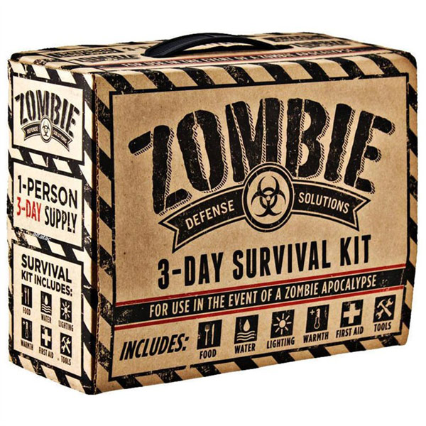 Zombie Defense Solutions 3-Day Survival Kit