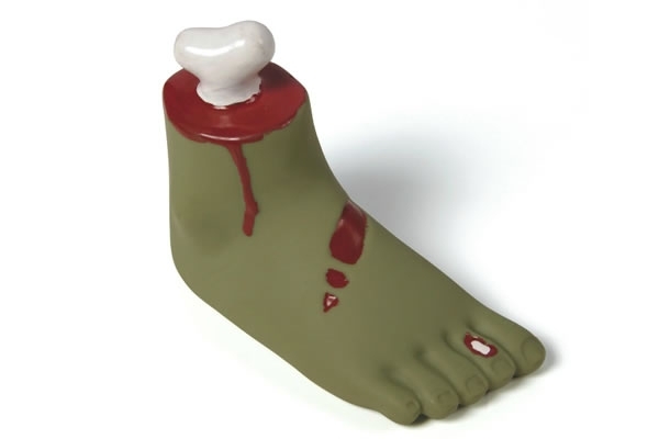 Zombie Foot Dog Toy 