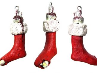 Zombie Stocking - Christmas Ornament