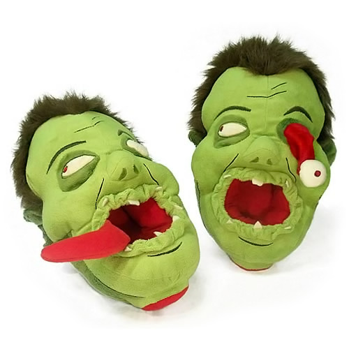 Zombies Afoot Plush Slippers 