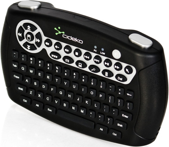 Wireless Mini Keyboard with Accelerometer