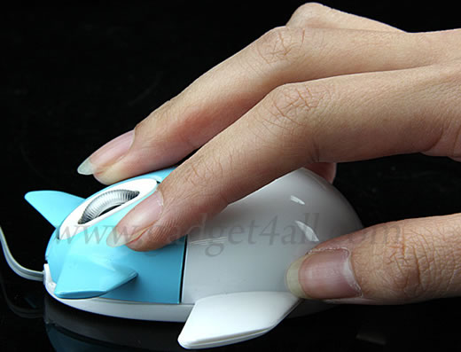 Mini Airplane USB Mouse