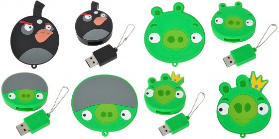 Angry Birds USB Flash Drives