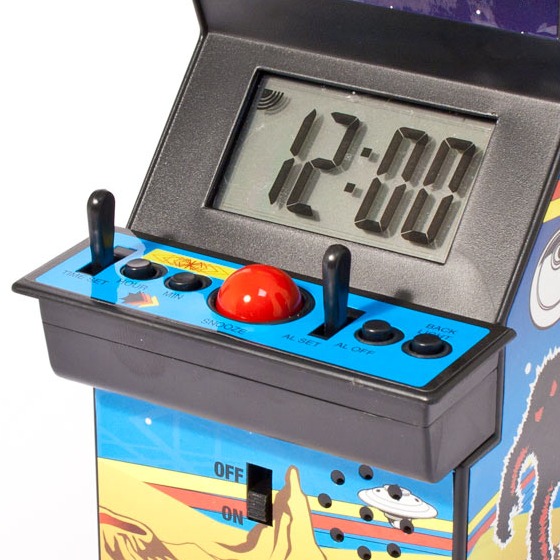 Arcade Game Alarm Clock
