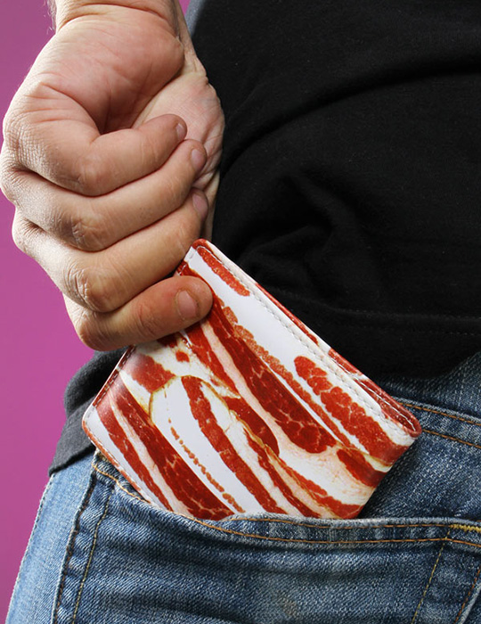 Bacon Wallet in Pocket
