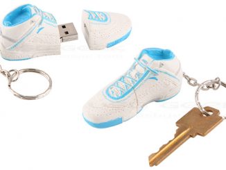 Basketball Shoe USB Flash Drive Keychain
