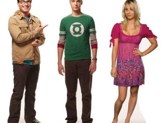Big Bang Theory Sheldon, Leonard and Penny Cardboard Cutout Standees