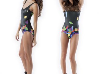Retro Gamer Tetris Swimsuit
