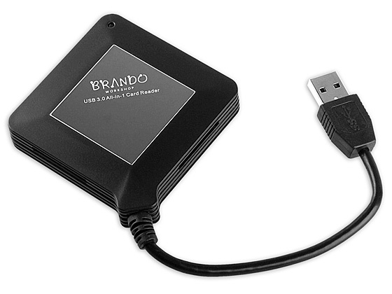 Brando Workshop USB 3.0 All-in-One SuperSpeed Card Reader