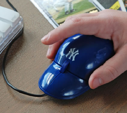 MLB Baseball Cap USB Mouse