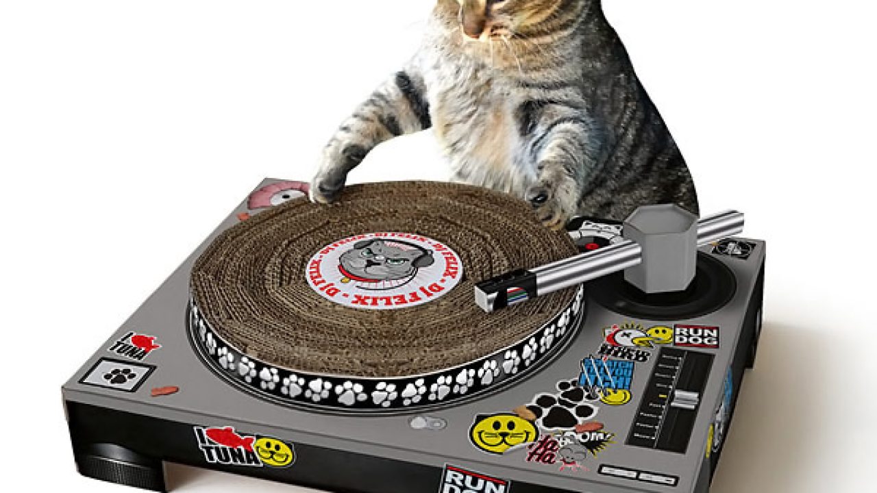 DJ Felix Cat Scratching Mat
