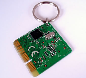 Circuit Board Keychain