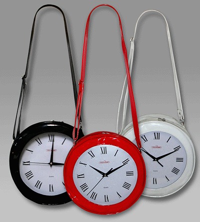 Clock Handbag