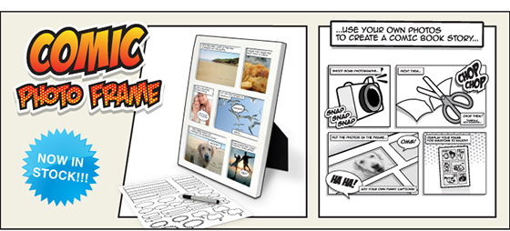 Comic Book Picture Frame