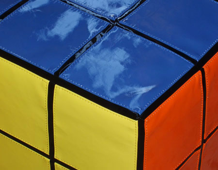Rubik's Cube Hassock