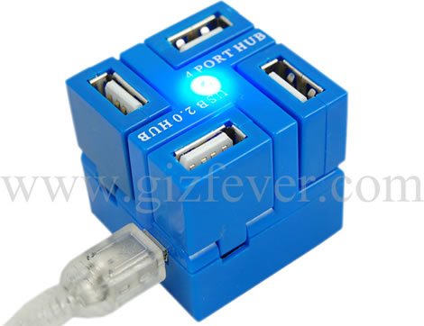 Cubic 4-Port USB Hub