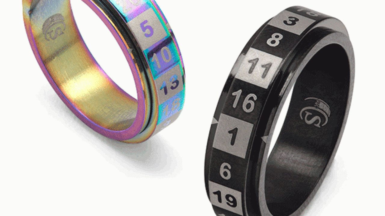Han Cholo - His/Her Dice 20 Ring