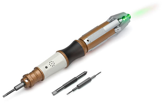 Doctor Who 11th Doctor's Diecast Sonic Screwdriver (Actual Screwdriver)