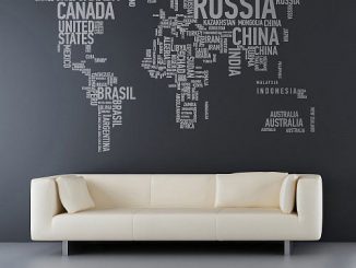 A Different World Wall Stickers