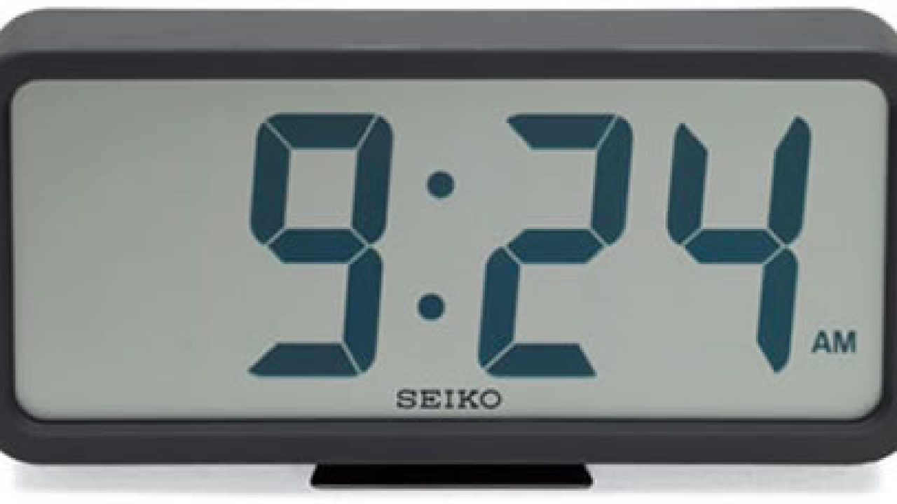 Digital Clock by Seiko