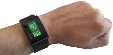 LED Dot Matrix Display Watch