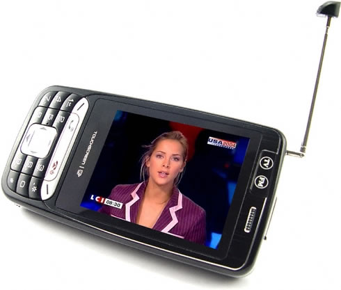 DVB-T 3-Inch Touchscreen Cell Phone