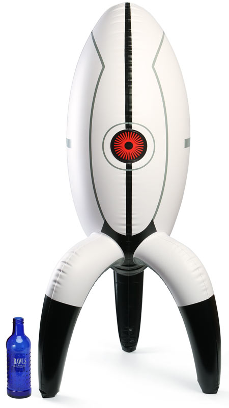 life-size inflatable portal 2 turret