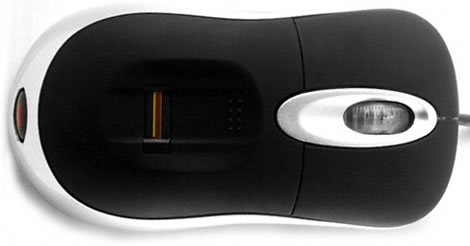 USB Mouse with Fingerprint Reader