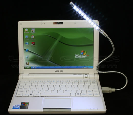 10-LED Gooseneck USB Lamp