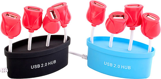 Tulips 4-Port USB Hub