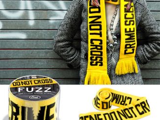 fuzz the crime scene scarf