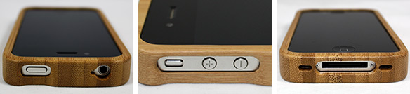 GeekCook iPhone 4 Bamboo Case
