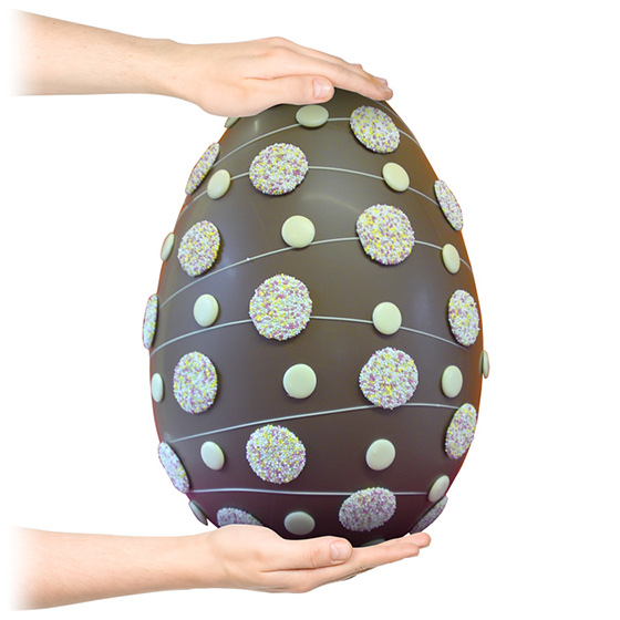 Giant Chocolate Easter Egg
