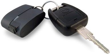 Keychain GPS Receiver with Bluetooth