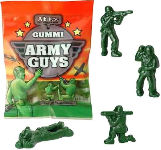 Gummy Army Men