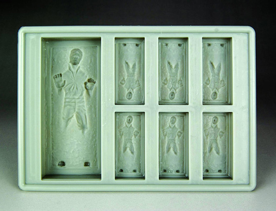 Star Wars Han Solo Carbonite Silicone Ice Tray