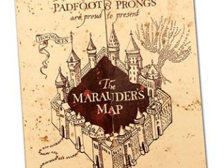 harry potter marauder's map
