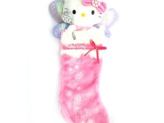 Hello Kitty Sugarplum Fairy Plush Christmas Stocking