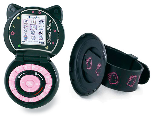 Hello Kitty Wristwatch Cell Phone