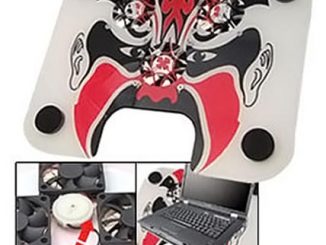 Chinese Opera Face Mask USB Laptop Cooling Pad