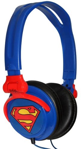 iHip Classic Superman Logo Headphones