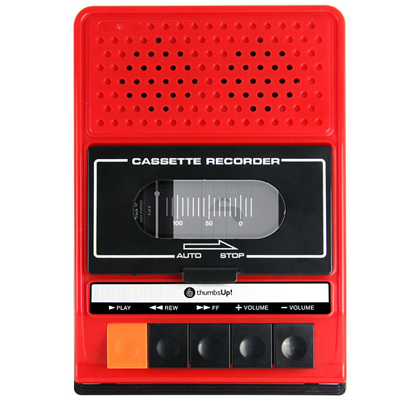iRecorder Retro Cassette Player Styled Portable Speaker For iPhone