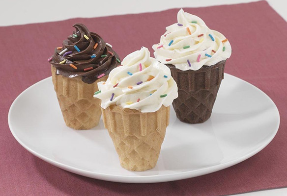 Ice Cream Cone Cupcakes